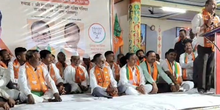 विकासाचा ध्यास असणार्‍या चिवडशेटी यांना निवडून द्या