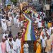 सोलापुरात दिगंबर-श्वेतांबर जैन समाजाची शोभायात्रा 