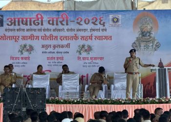 वारकऱ्यांच्य सुरक्षेसाठी 342 अधिकारी व 3528 हजार पोलीस अंमलदार